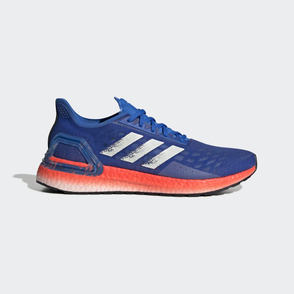 Adidas Men's Ultraboost PB Running Shoes Blue/White/Red Ireland EF0893